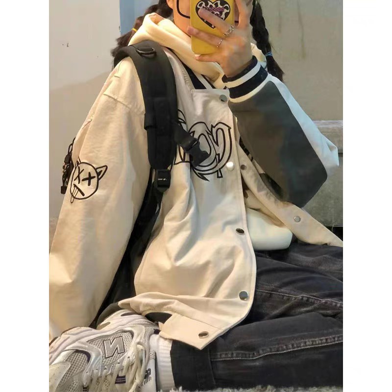 Áo bomber jacket dù 2 lớp 2021, Áo khoác bomber nữ form rộng chất dù thời trang quảng châu unisex | BigBuy360 - bigbuy360.vn