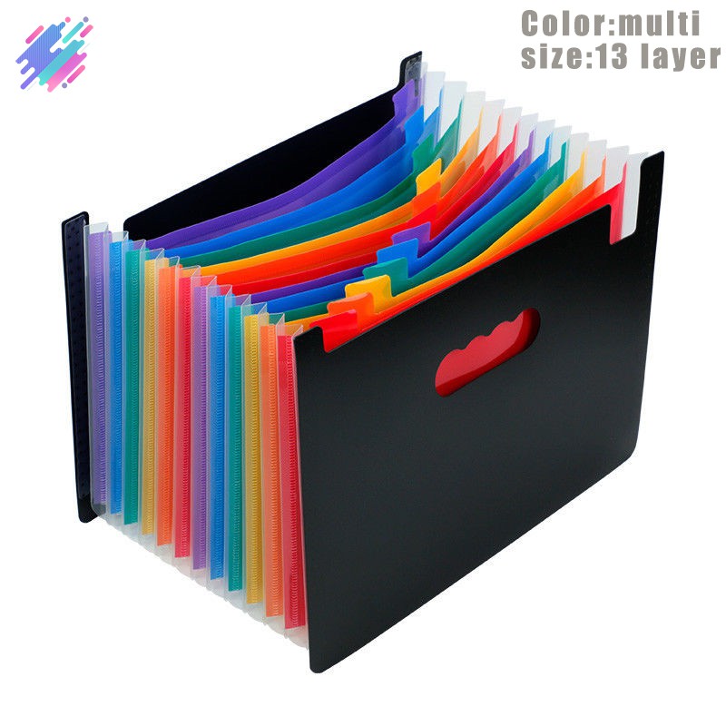 Túi đựng tài liệu khổ A4 13/24 ngăn có thể mở rộng tiện dụng