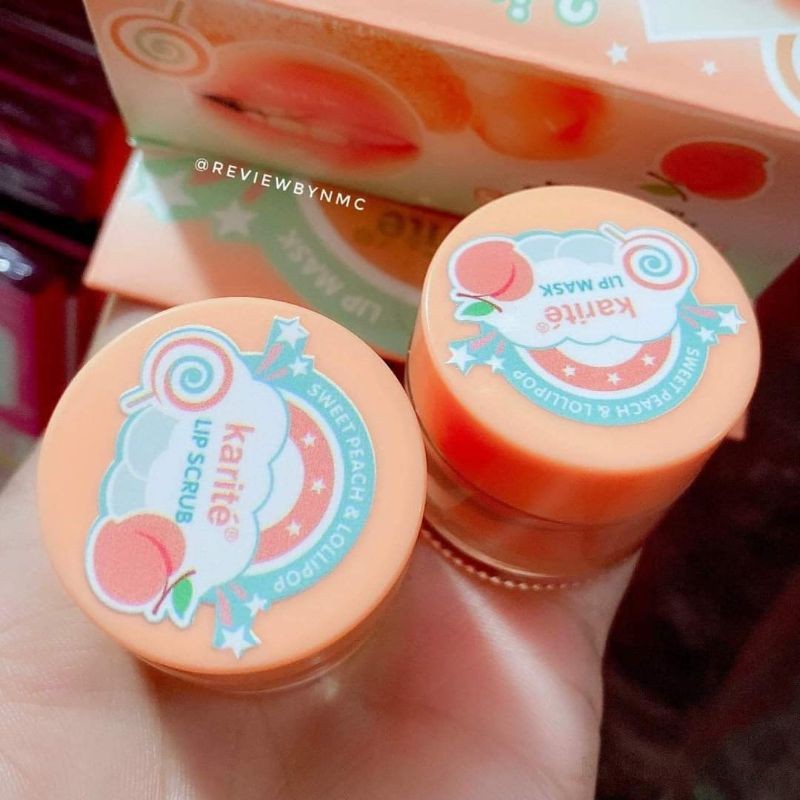 Set tẩy tế bào chết + mặt nạ ngủ cho môi Karite | BigBuy360 - bigbuy360.vn