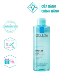 Nước tẩy trang sạch sâu cho da dầu nhạy cảm La Roche-Posay Micellar Water Ultra 400ml VYSTOREVT