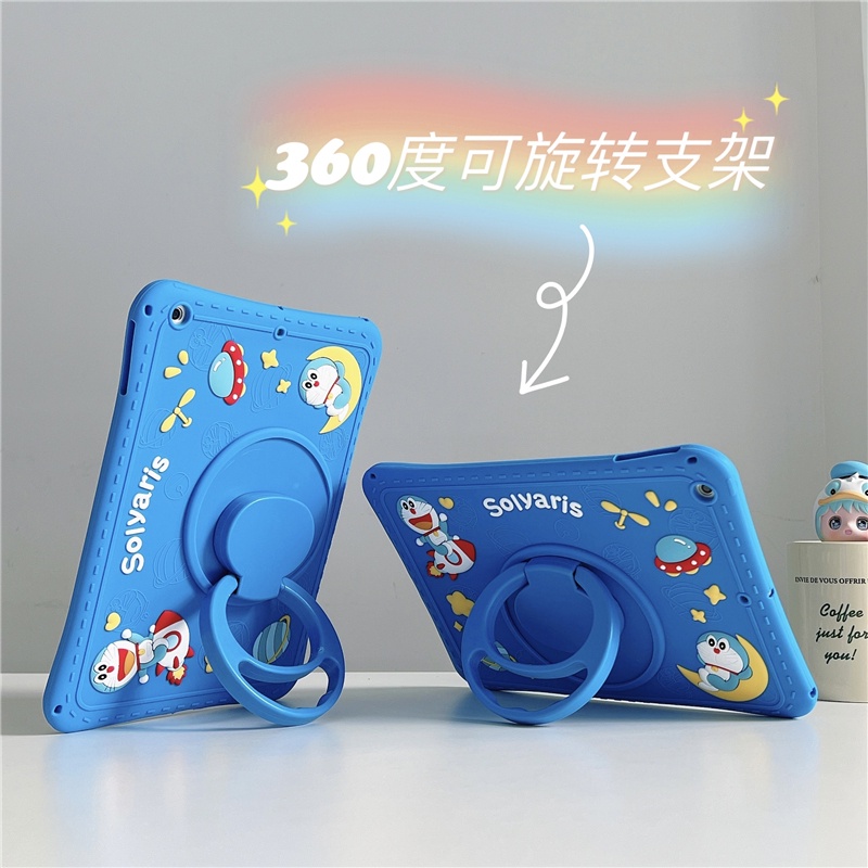 Ốp Máy Tính Bảng Silicon Mềm Bảo Vệ 360 Độ Cho iPad Mini 1 2 3 4 5 6 iPad 9.7 2017 / 2018 iPad 5 6 iPad 10.2° Bao Da Máy Tính Bảng Xoay Được Cho iPad Air 1 2 3 4 10.9inch iPad Pro 11 2020 2021 ​​Vỏ Chống Sốc