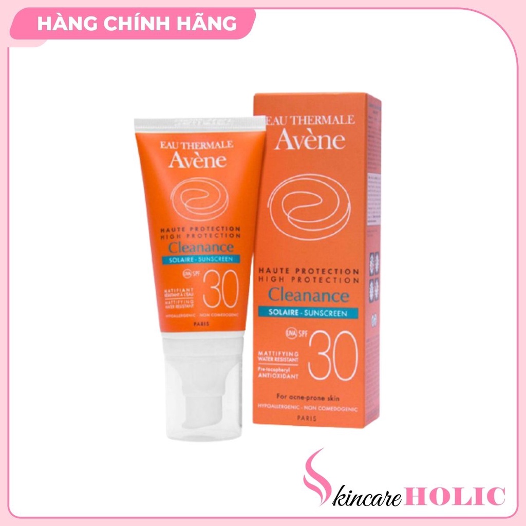 Kem Chống Nắng Cho Da Dầu Mụn Avene Protection Cleanance Sunscreen SPF30 (50ml)