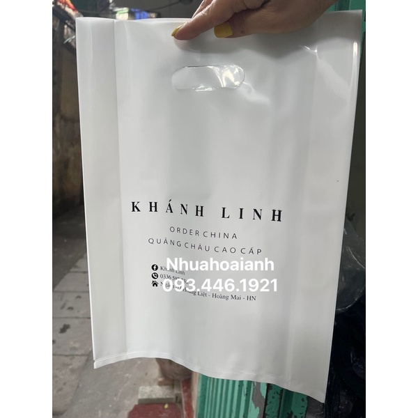1kg túi Pe màu sứ size 35x50cm, túi đựng quần áo hàng loại 1