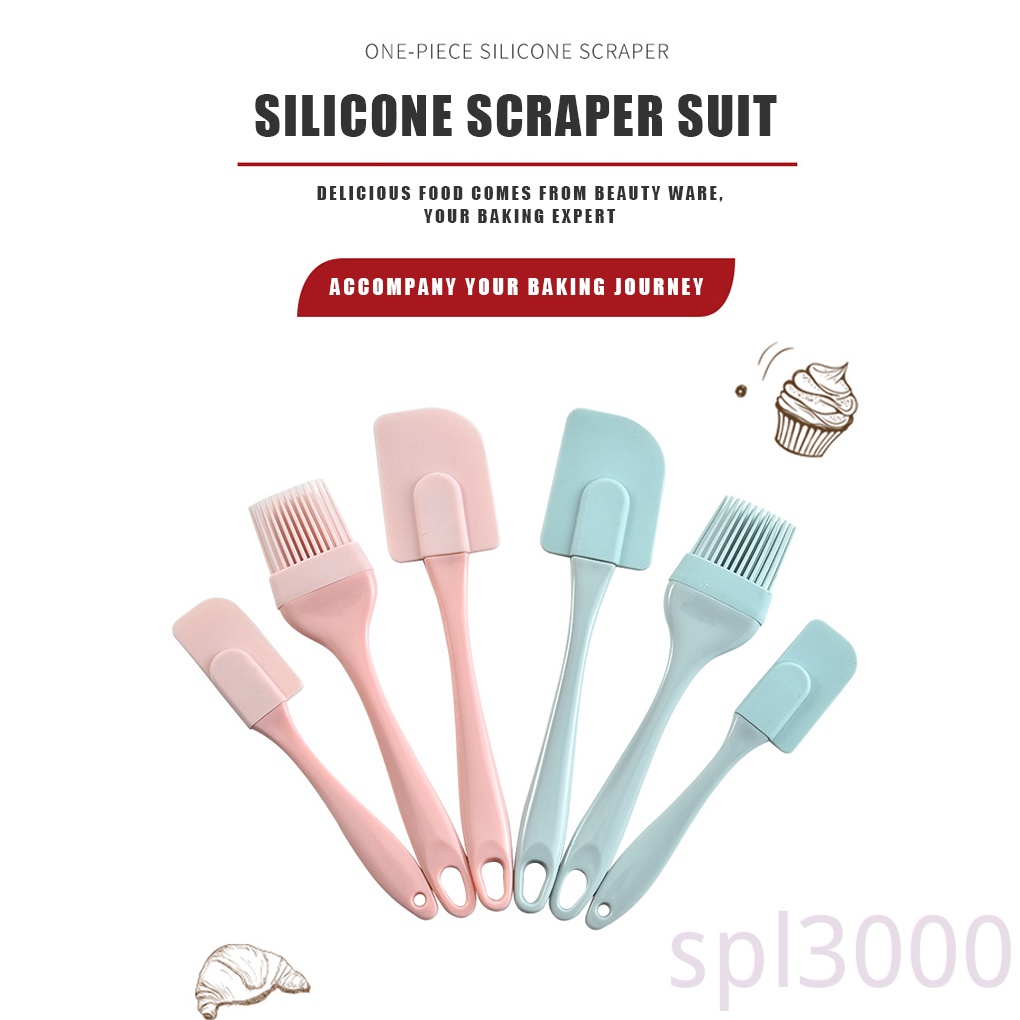 3 Dụng cụ trộn kem/ bơ bằng silicone tiện dụng cho nhà bếp DIY