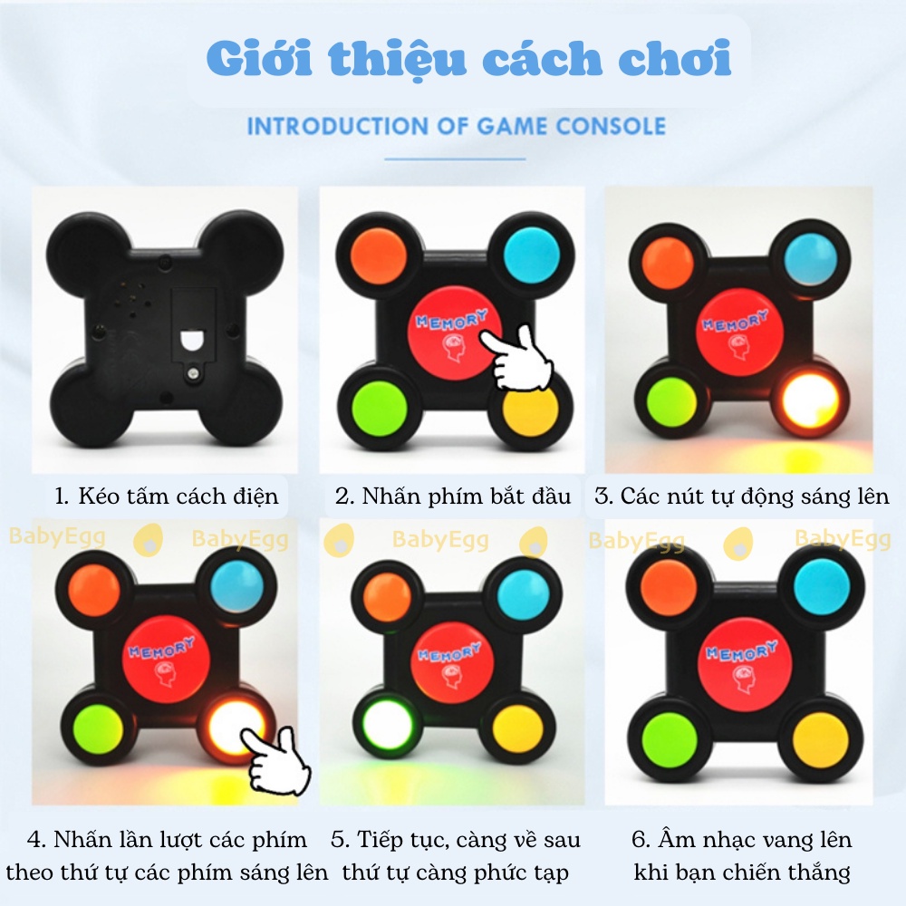 Trò chơi ghi nhớ Memory game rèn luyện trí nhớ cho bé đồ chơi cho trẻ em bé trai bé gái 2 3 4 5 6 7 tuổi Babyegg