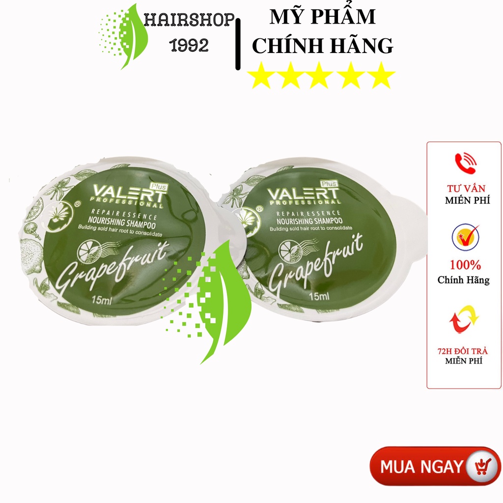 Dầu gội bưởi ngăn rụng tóc suôn mềm mượt grapefruit chính hãng.Cặp dầu gội bưởi valert phục hồi tóc