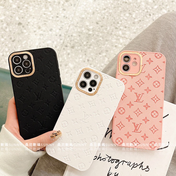 Lv Ốp Điện Thoại Kèm Nhẫn Kim Loại Cao Cấp Thời Trang Sang Trọng