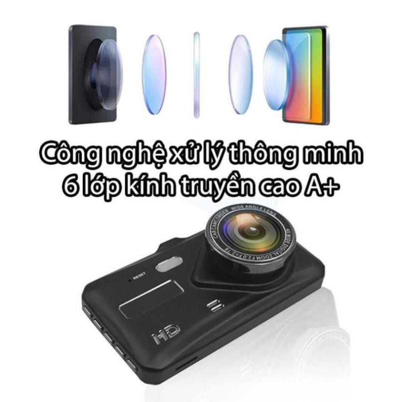 Camera hành trình xe ô tô Ống kính kép 4 inch Car DVR 1080P TẶNG THẺ 32G (BH 6 THÁNG) – BMCar – BM60 💥FREE SHIP💥 | BigBuy360 - bigbuy360.vn