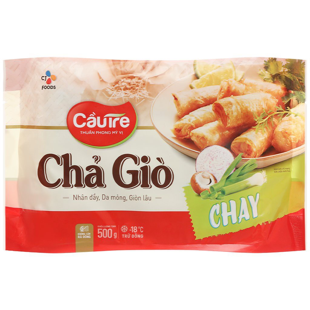 Chả Giò Chay Cầu Tre CJ 500g