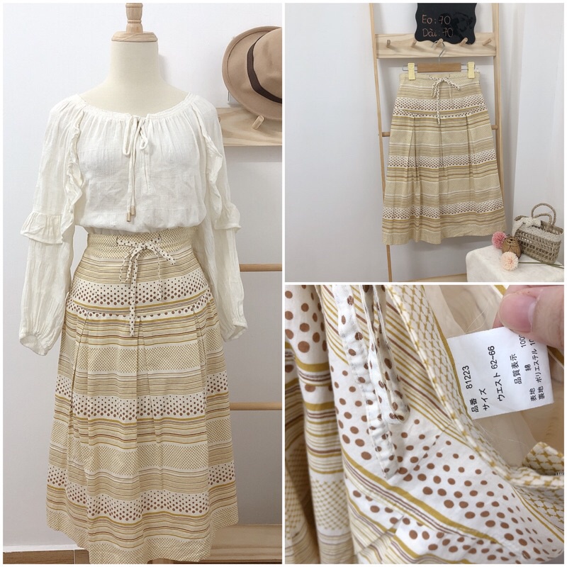 Chân váy hiệu size S vintage