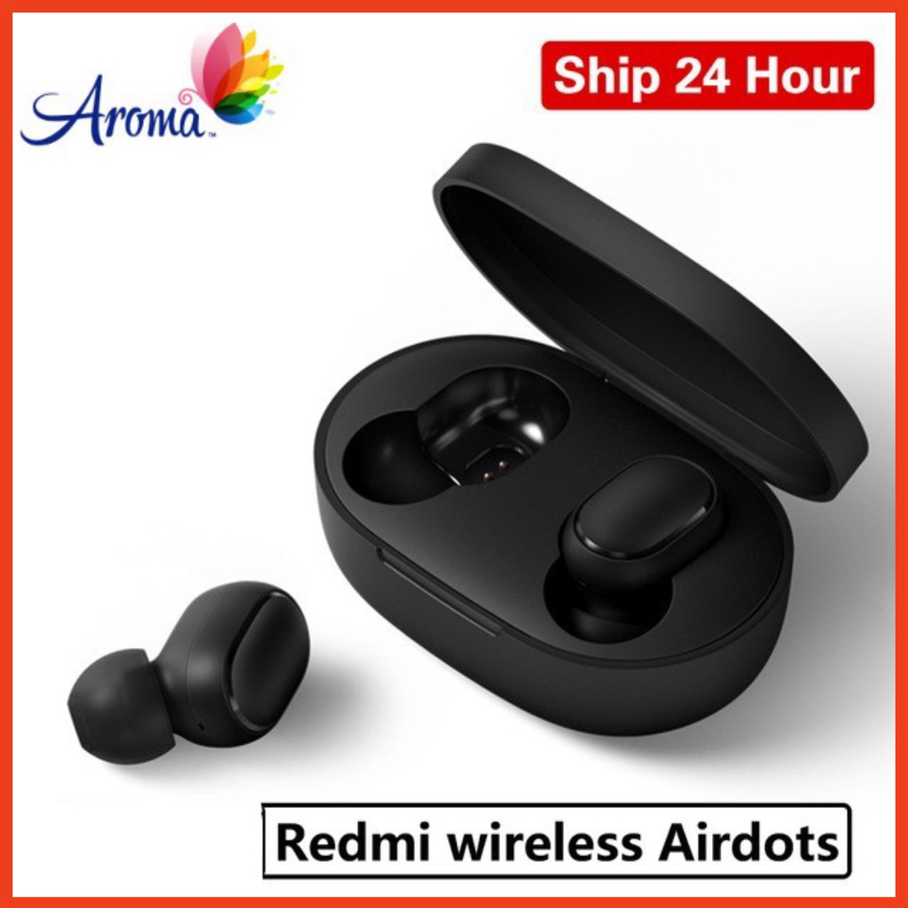 Tai nghe không dây True Wireless Airdots - Bluetooth 5.0, Pin 12 tiếng kèm hộp