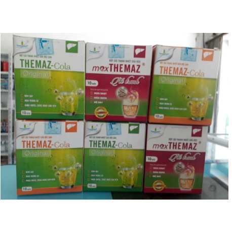 Bột thanh nhiệt themaz các vị