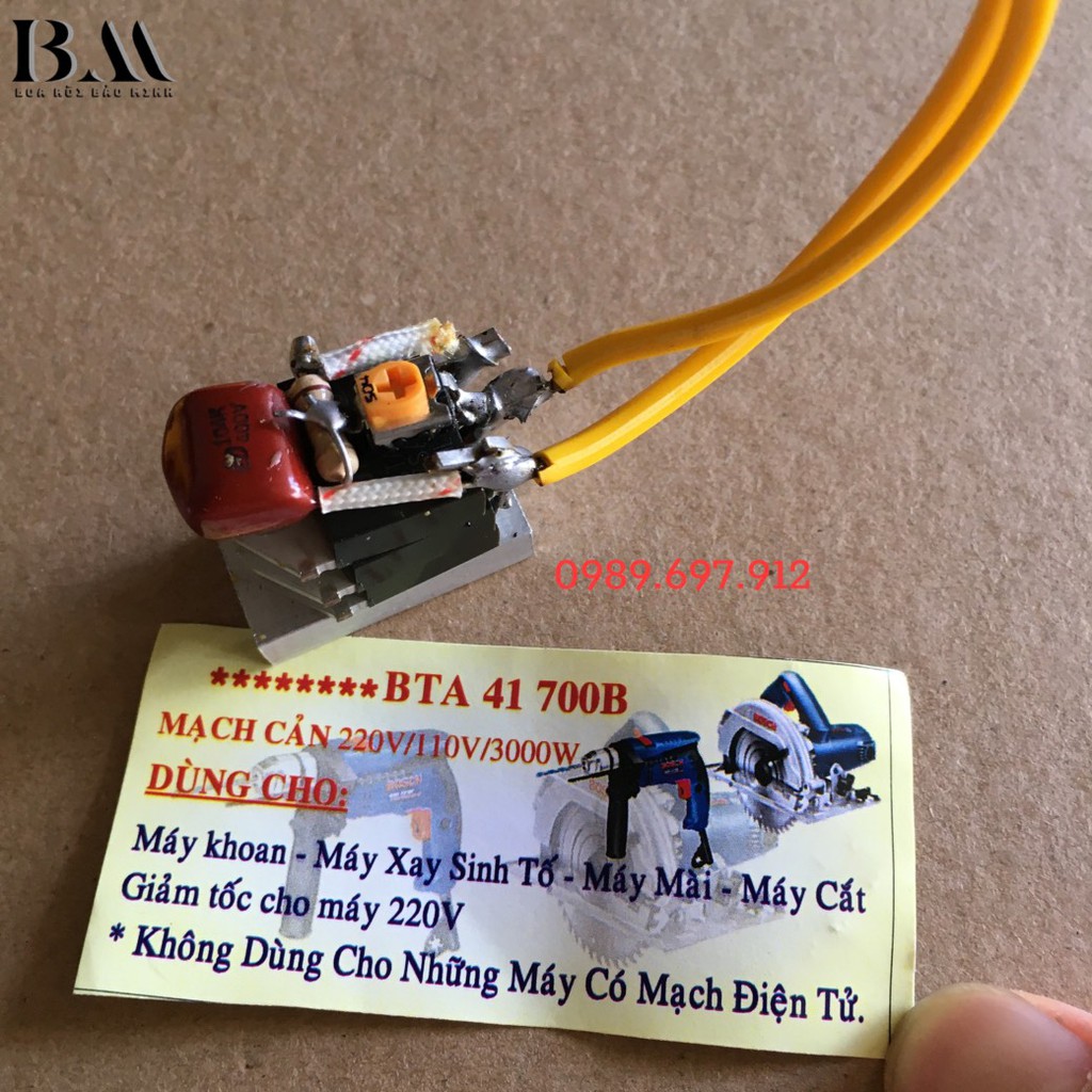 Mạch Cản 3IC Chuyển Điện 220v Sang 110v 3000w Loại Tốt - Dùng Cho Máy Khoan - Máy Mài - Máy Cắt - Xay Sinh Tố