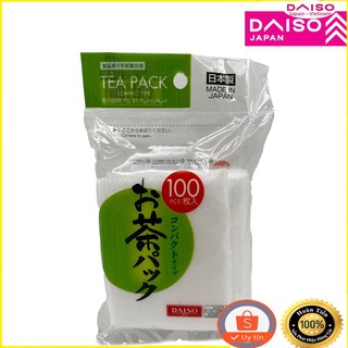 ( DAISO JAPAN) Túi lọc trà nhà bếp 100 chiếc - DAISO KITCHEN TEA BAG FILTER
