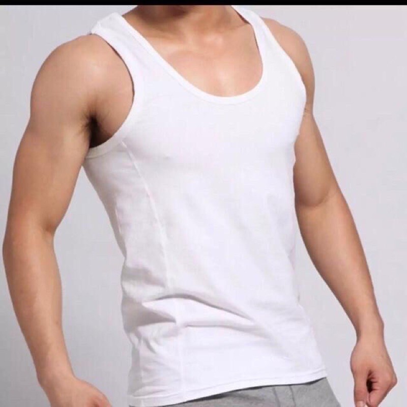 Áo lót nam trung tuổi cotton 100%👉SALE👈 Áo cộc tay nam trung niên