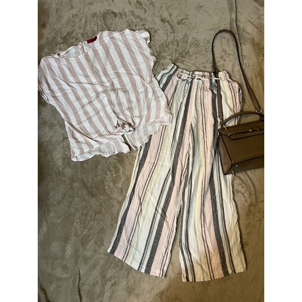 Áo kiểu chất line