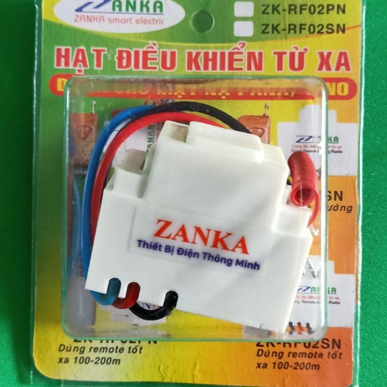 Hạt công tắc điều khiển từ xa Zanka ZK02 tần số 433