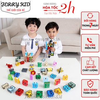 Bộ đồ chơi Lego Đồ chơi biến hình Robot toán học 15 chi tiết giúp các bé vừa học vừa chơi bên gia đình thumbnail