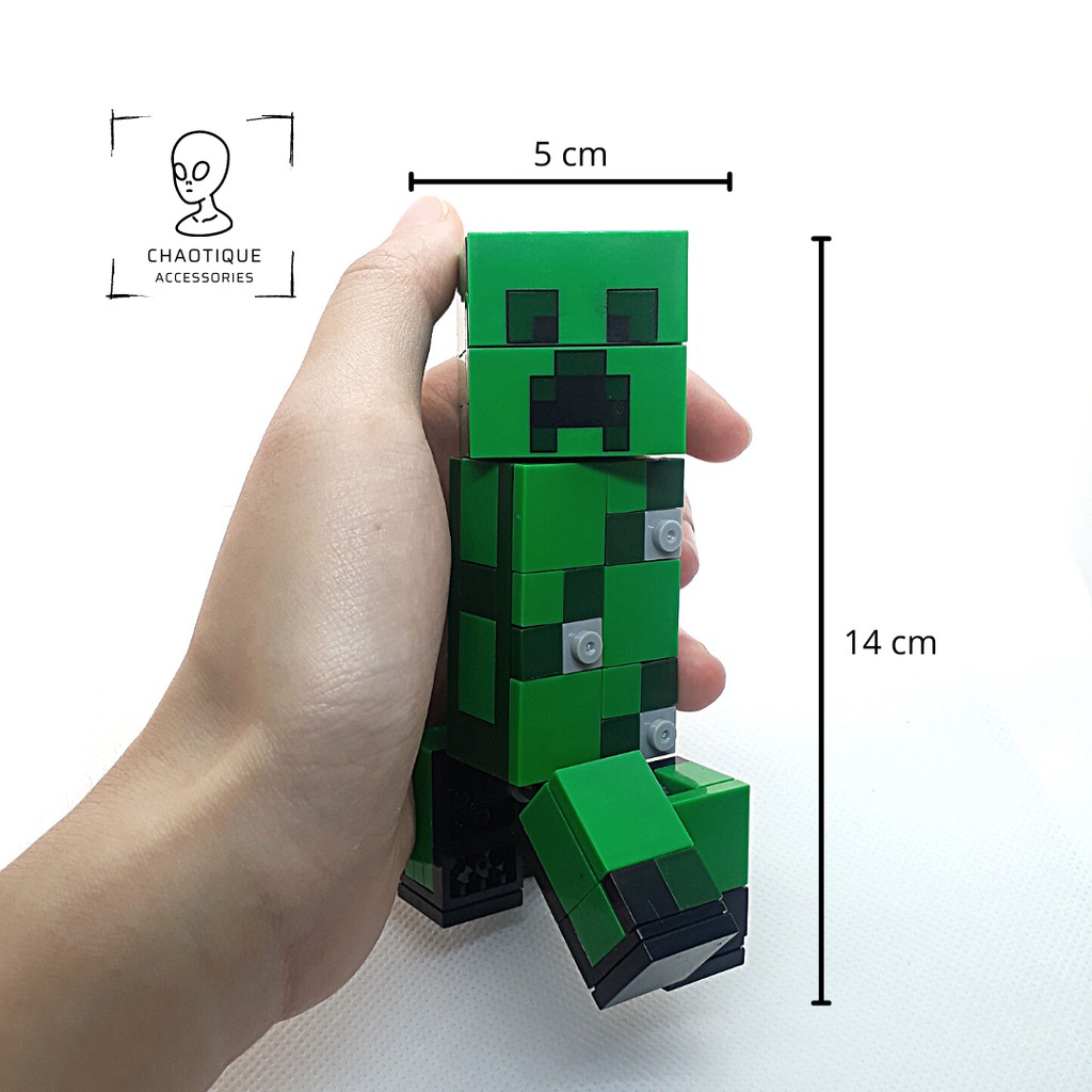 The Creeper (Giant Size) Minecraft Bộ lắp ghép