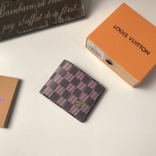 Ví vải canvas dáng ngắn Damier Graphite 60895