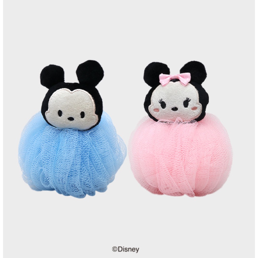 [DAISO Korea] Bông Tắm 2 Loại Chuột Mickey / Minnie