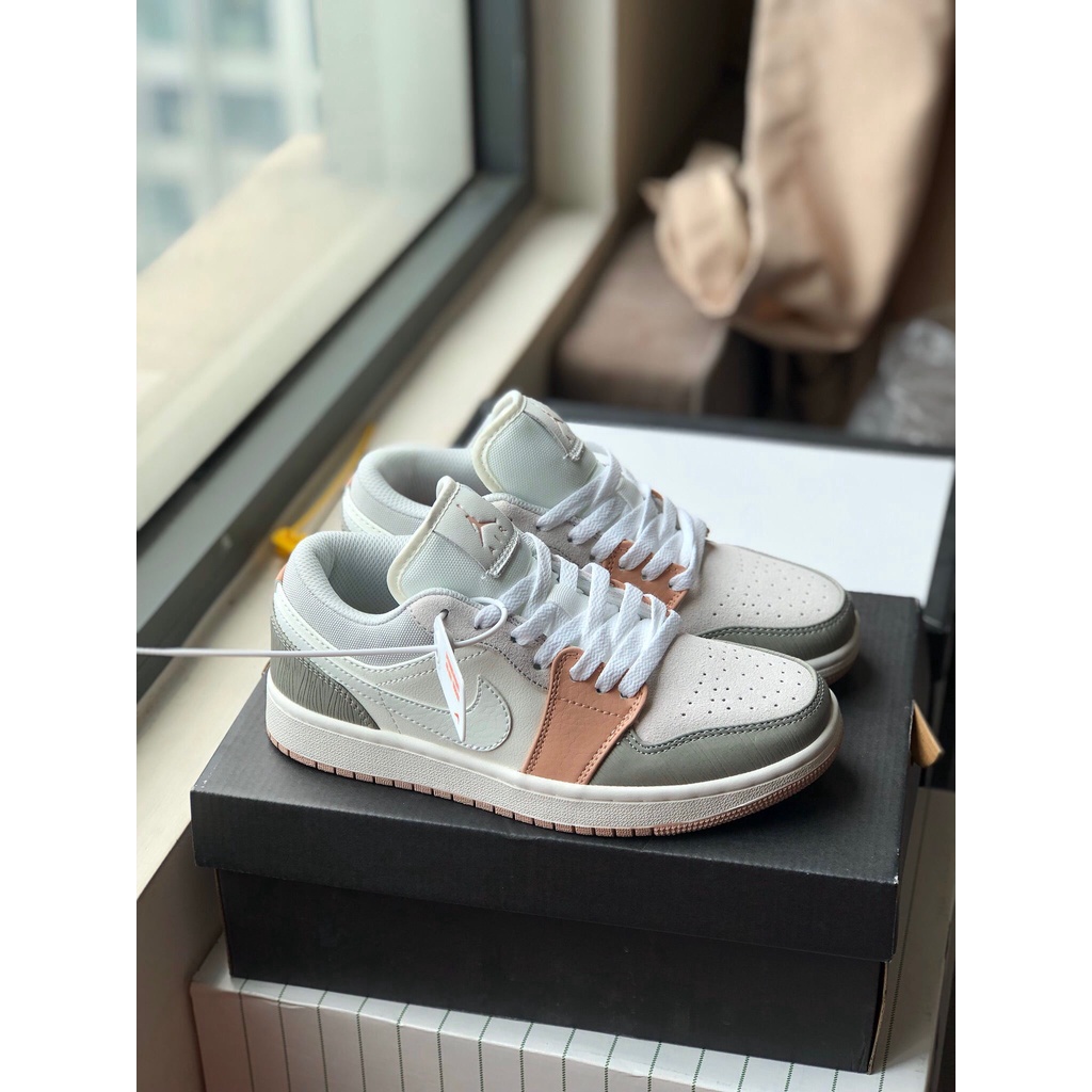 Giày thể thao Air Jodan Milan cổ thấp, Giày sneaker JD thấp cổ nam nữ cực hot 2022 Full Box Bill