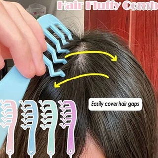 [Hàng mới về] Lược chữ z tạo kiểu tóc xoăn bồng bềnh thiết kế nhỏ gọn tiện lợi cho nữ