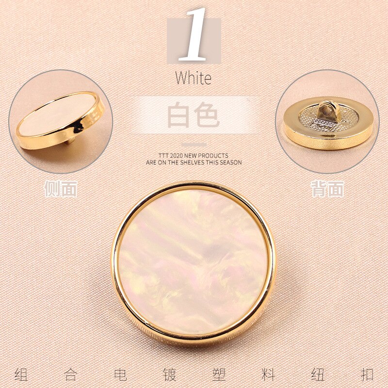 Set 10 Nút Nhựa Dành Cho May Vá Thủ Công