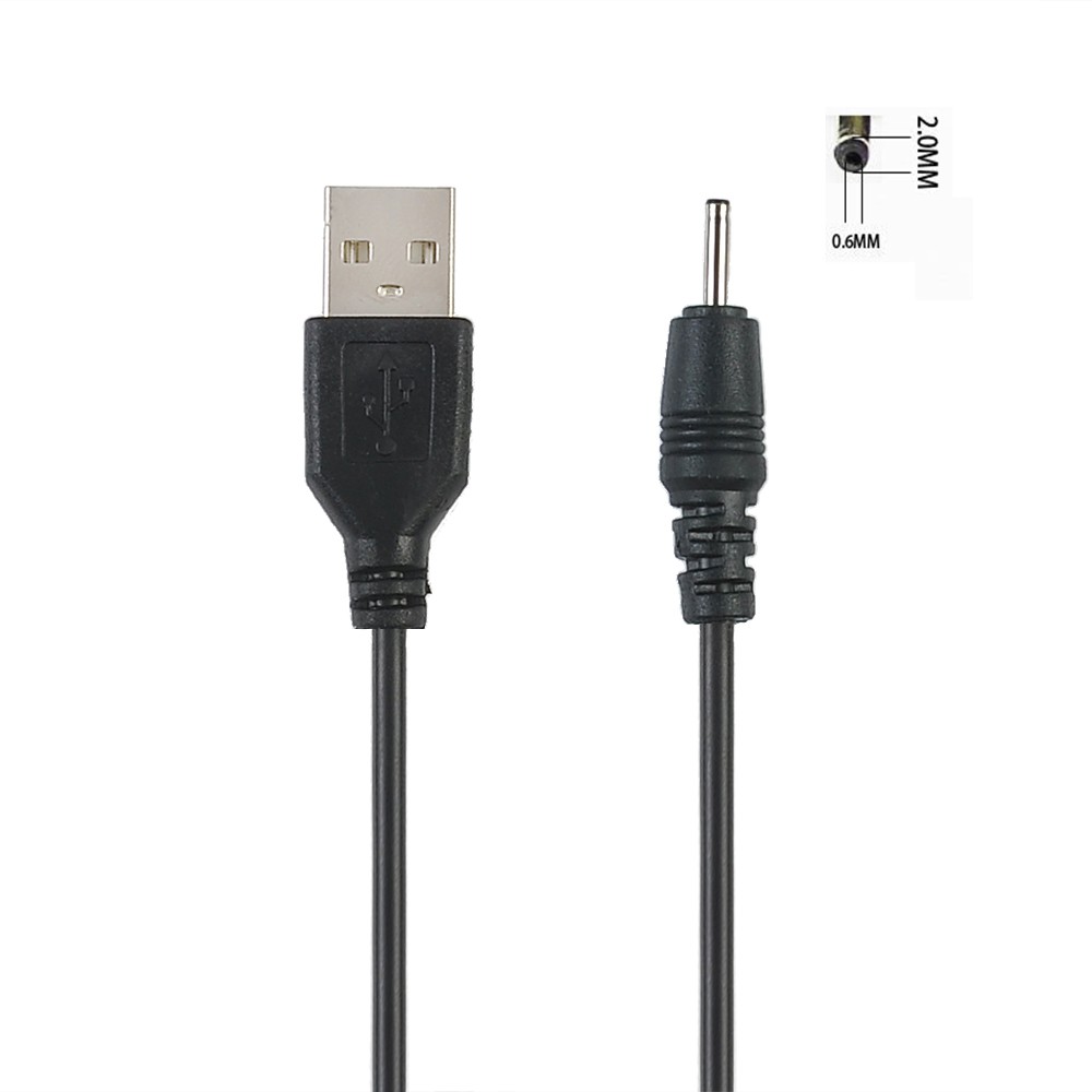 【COD】Dây cáp kết nối USB A Male sang 2.0 2.5 3.5 4.0 5.5mm 5V DC