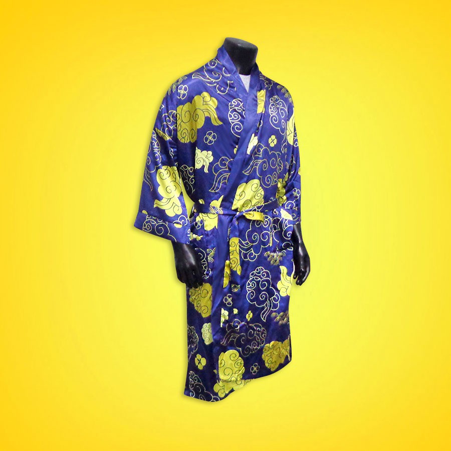 Áo Yukata Nhật Bản họa tiết rồng đỏ, nam, form dài, shop REAFIVE