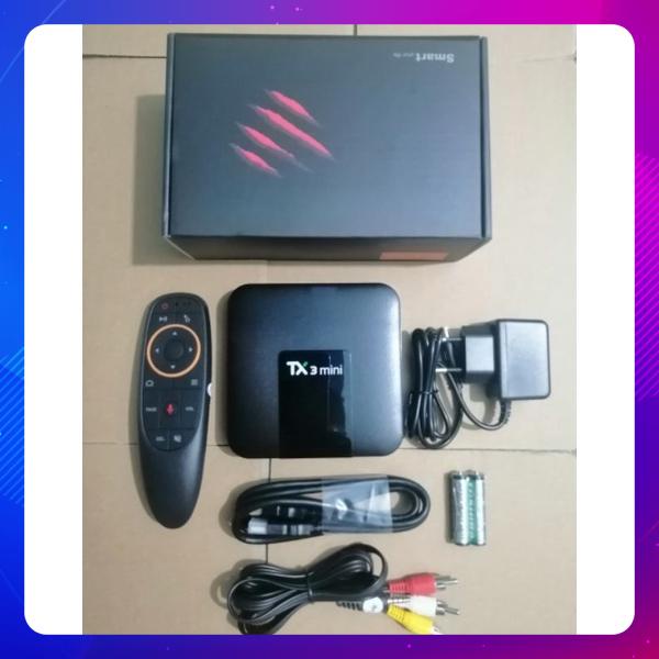đầu Android Box hỗ trợ tất cả tivi đời cũ thành tivi thông minh hỗ trợ tìm kiếm giọng nói