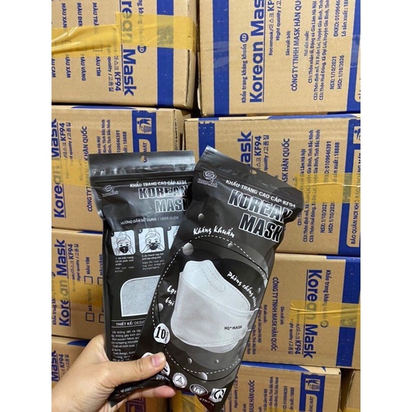 Thùng 300 cái khẩu trang hàn quốc Kf94