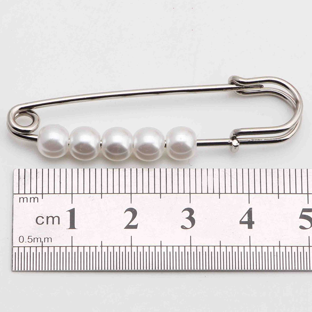 Ghim cài áo đính ngọc trai giả thời trang xinh xắn