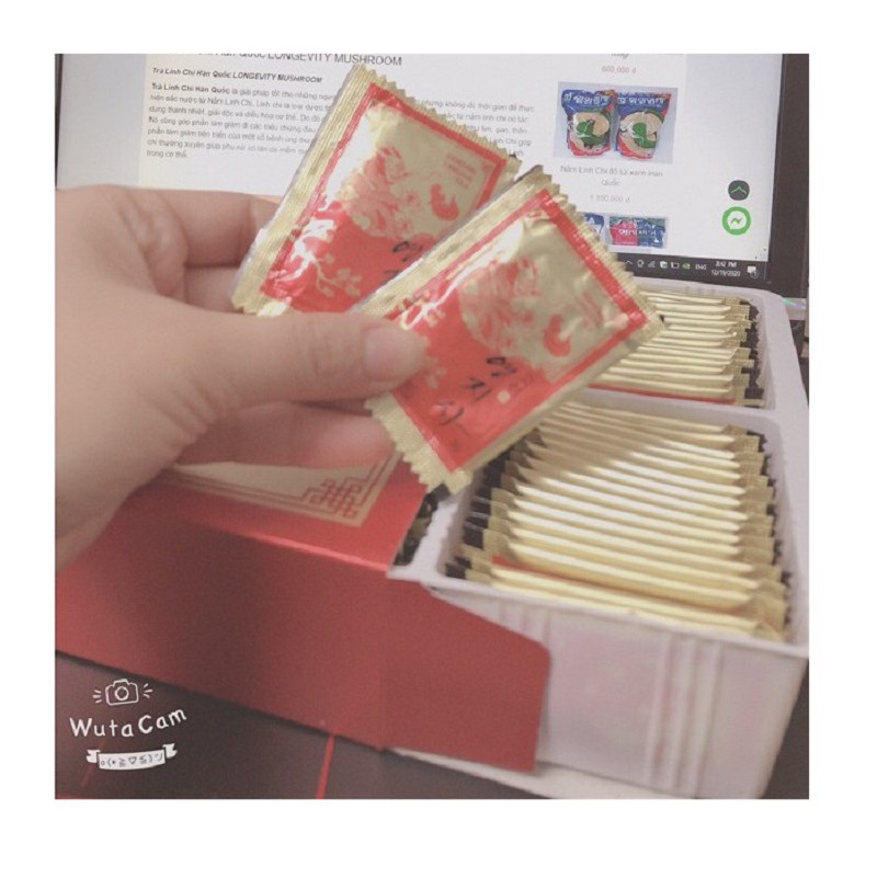 [ Trợ Giá ] Trà Hồng Sâm Jeong Won Hàn Quốc, Hộp 100 Gói * 3g, Giúp Giải Nhiệt Cơ Thể, Nâng Cao Sức Khỏe