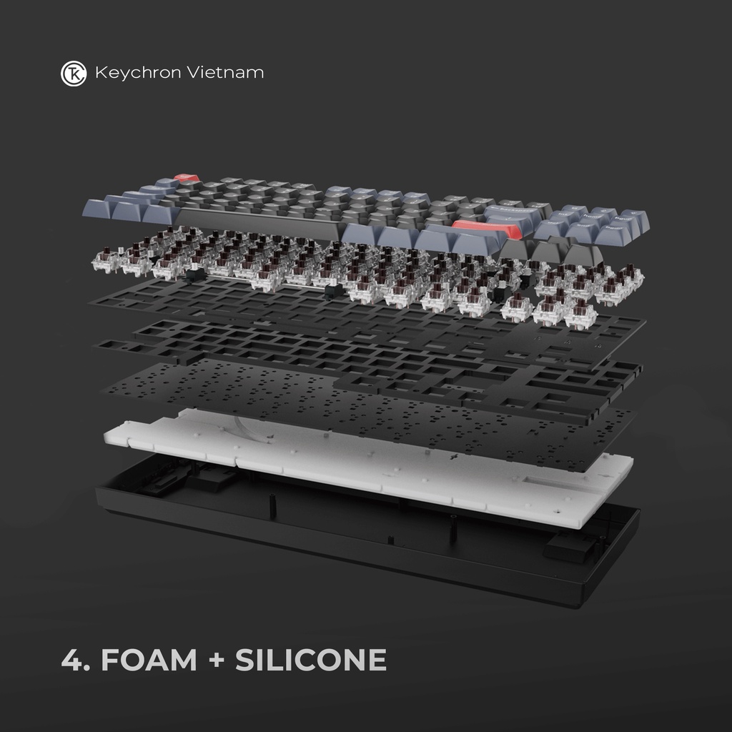 Bàn phím cơ Keychron K8 Pro