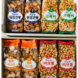 Bánh quy lúa mạch Geum Pung 270gr các vị Hàn quốc