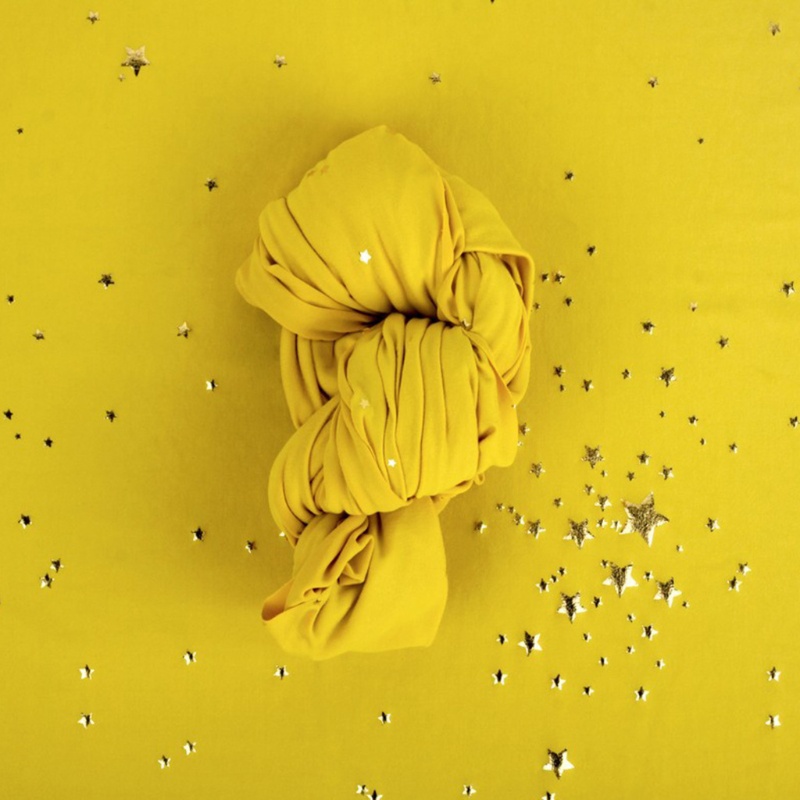 Chăn Quấn Em Bé Họa Tiết Bầu Trời Sao 40 # Dùng Làm Phông Nền Chụp Ảnh Xinh Xắn