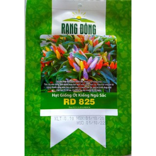 Hạt giống ớt kiểng ngũ sắc
