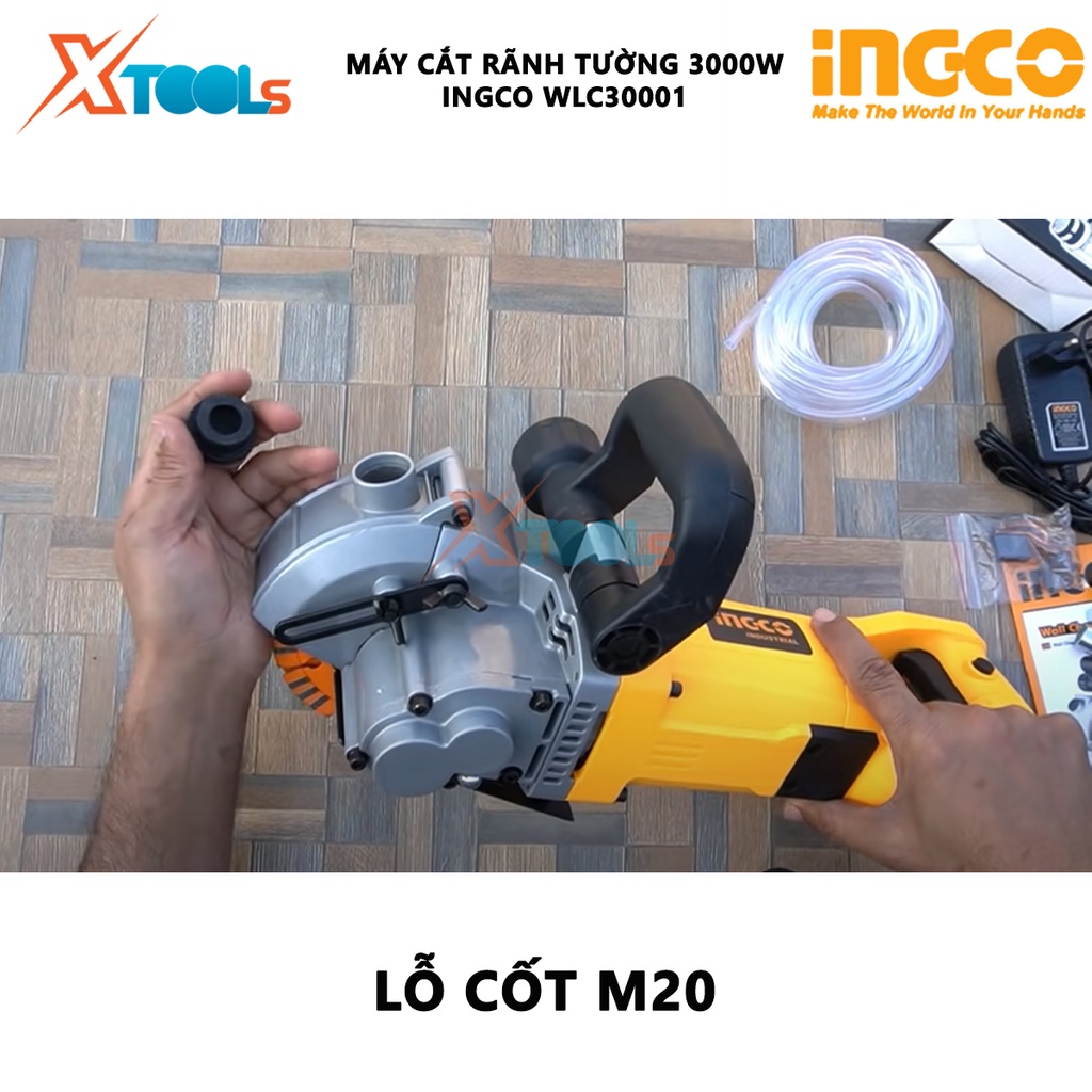 Máy cắt rãnh tường INGCO WLC30001 máy phay rãnh tường 3000W