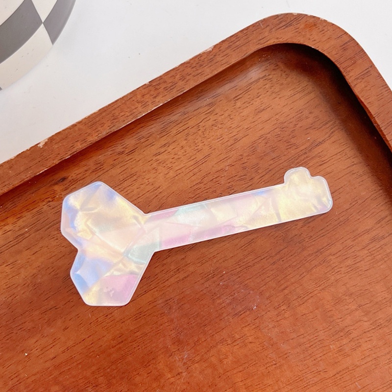 Kẹp Tóc Hoạt Hình Bằng Nhựa Acrylic Nhiều Kiểu Dáng Chống Trượt