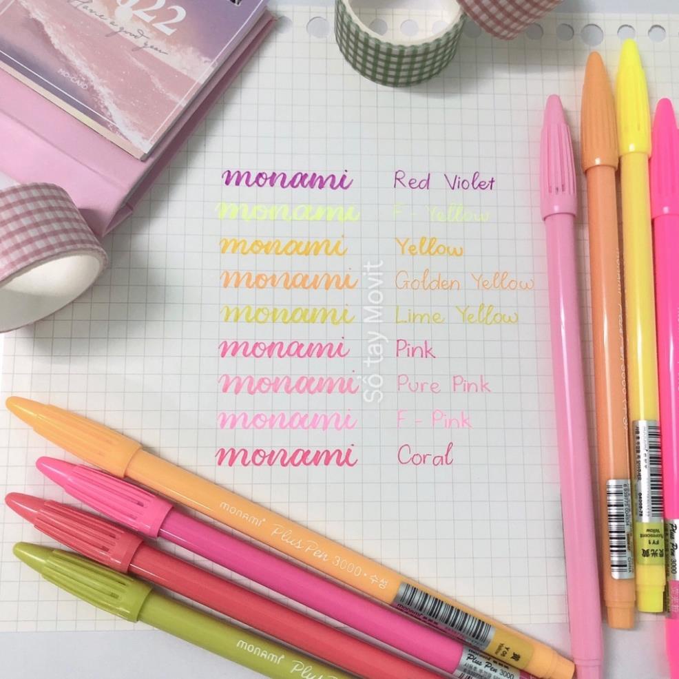 Bút Màu Monami Plus Pen 3000