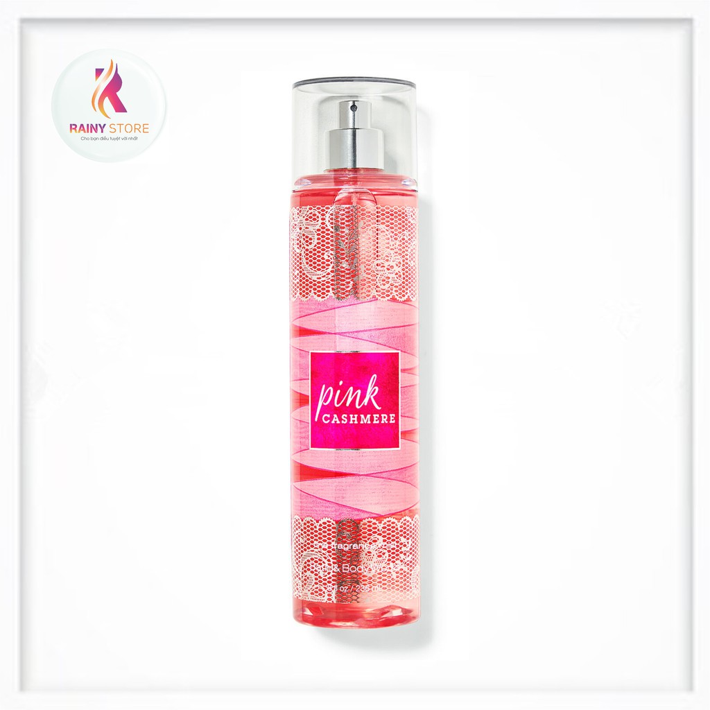 Xịt thơm toàn thân Bath & Body Works Pink Cashmere 236ml