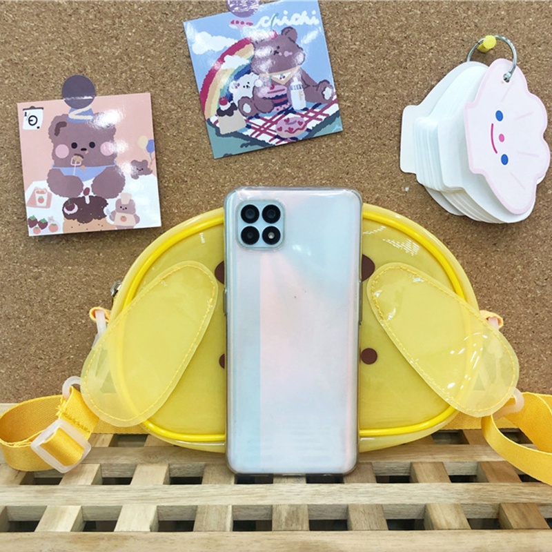 Túi Đeo Chéo Vai In Hình Hoạt Hình Dễ Thương Dành Cho Nữ