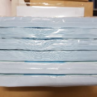 100 tờ Giấy Đề Can Đế Xanh A4