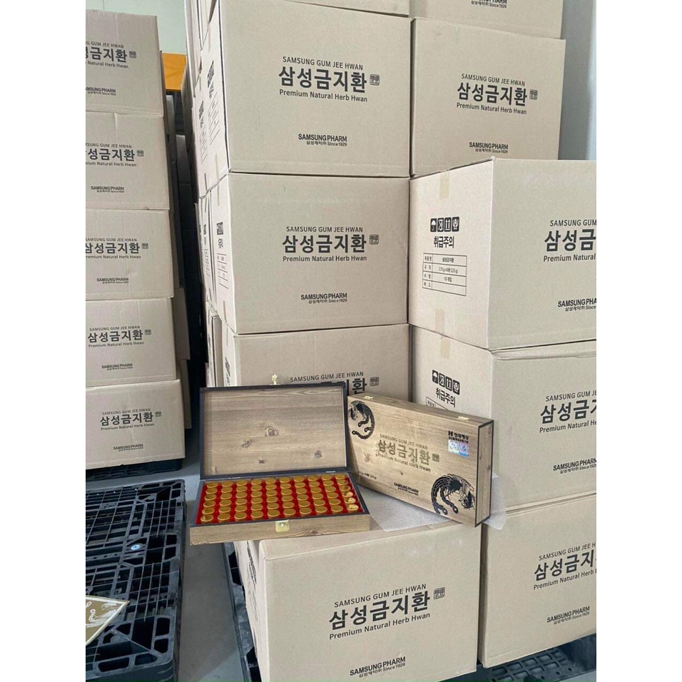 Nhân Sâm An Cung Ngưu Hoàng Samsung Pharm Gum Jee Hwan - Giải Pháp Vàng Cho Người Đột Qụy 60 Viên Hàn Quốc.