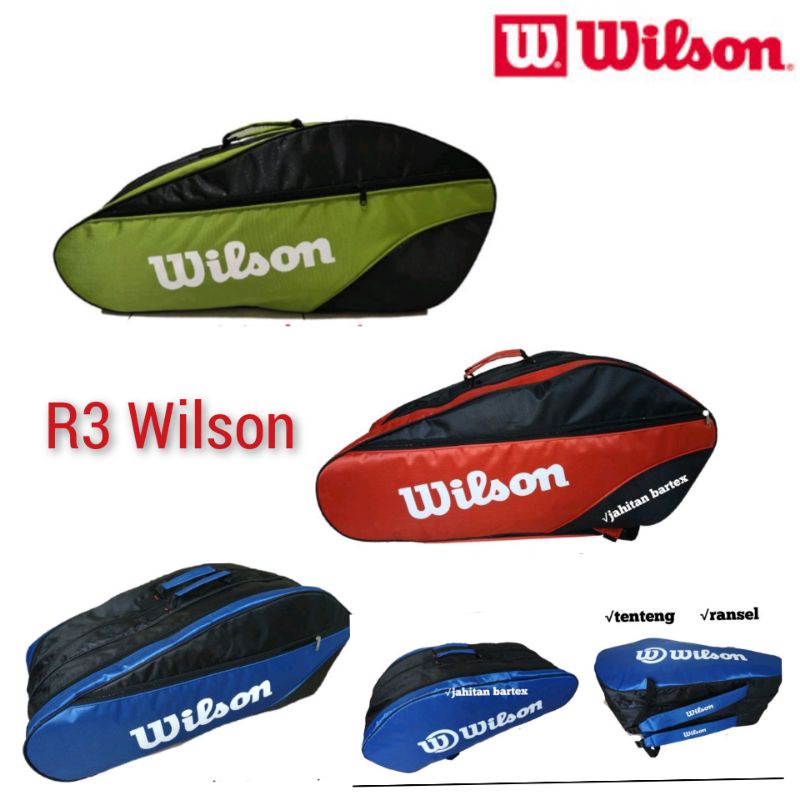 Túi Đựng Vợt Tennis Wilson 3R Chuyên Dụng