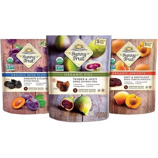 Trái cây sấy hữu cơ Sunny Fruit Organic - Mơ, sung, nho, mận