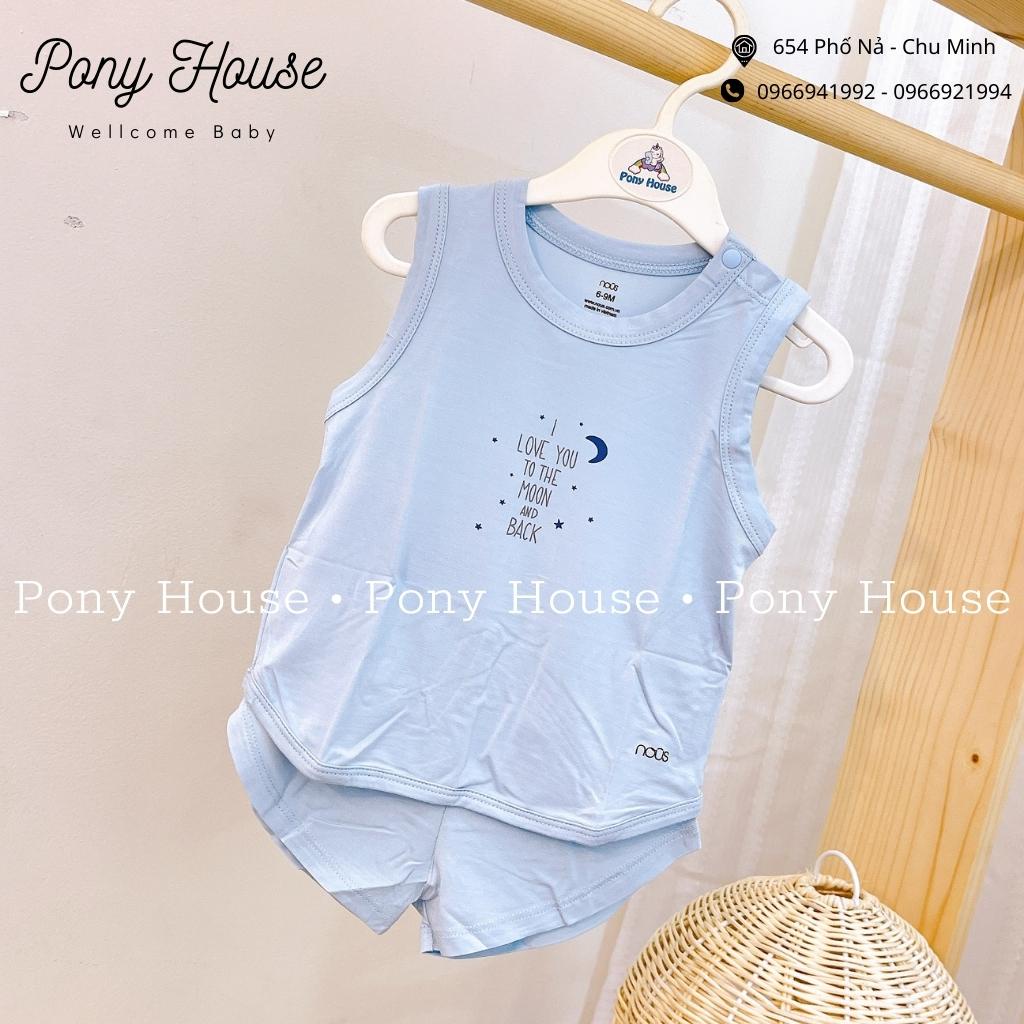 Bộ Ba Lỗ Nous - Bộ Quần Áo 3 Lỗ NU Petit Siêu Mềm, Mịn, Mát Cho Bé Trai Size 6-9M Đến 18-24M (Mẫu Mới 2022)