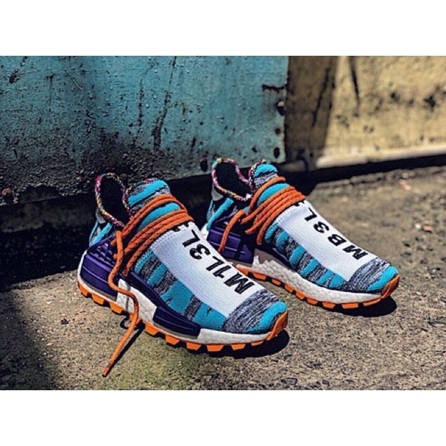 Giày Thể Thao Human Race Boost SOLARHU màu Xanh_Giaysneaker