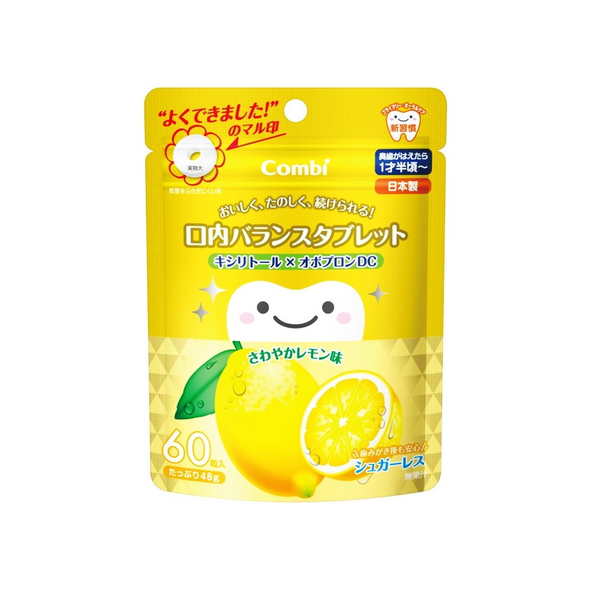 Kẹo Combi ngậm sạch chống sâu răng cho bé